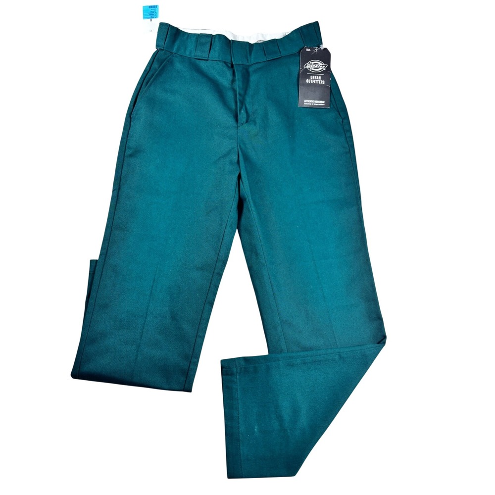 Dickies Urban Outfitters 876 Straight Leg Work Pants Holly Green Women Size 2